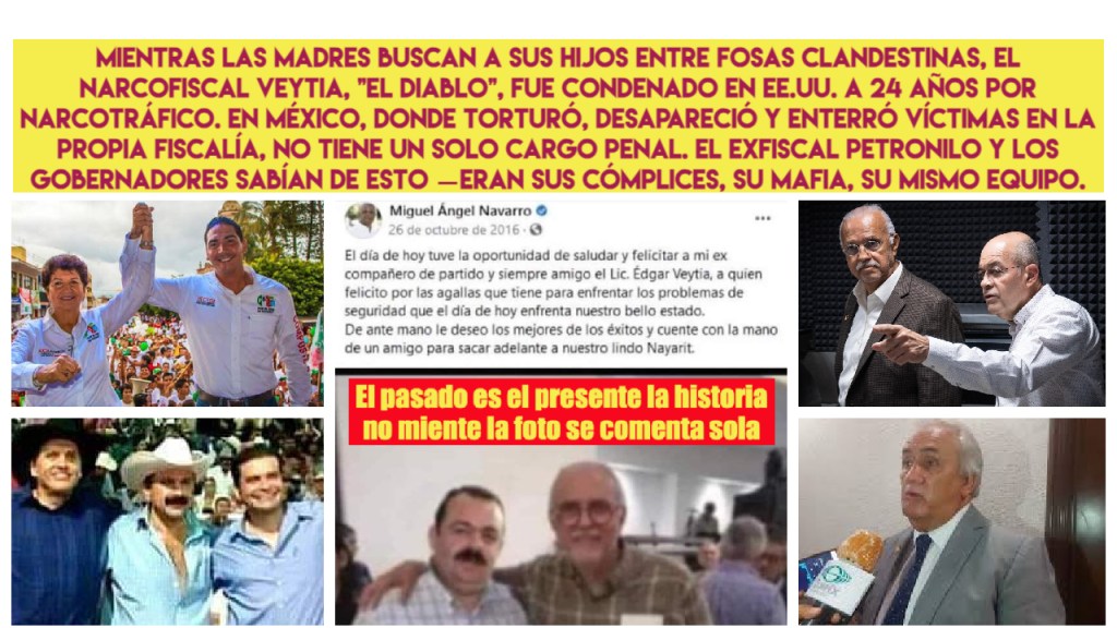 La mafia veytista que protegió al Diablo sigue intacta, con los mismos cómplices en las sombras, blindando al asesino mientras las madres desentierran a sus&nbsp;hijos.