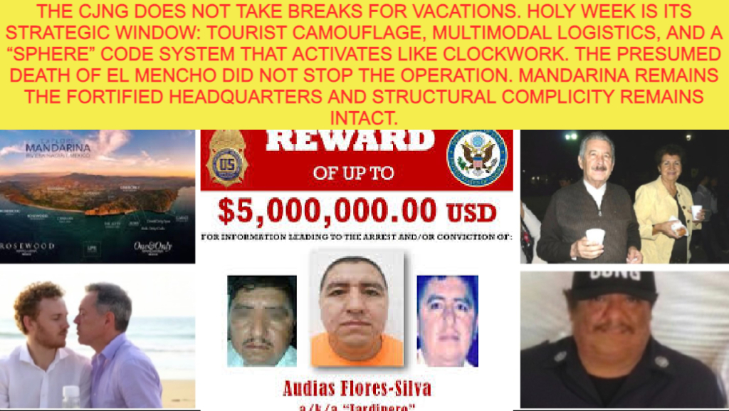 Tourist season, drug trafficking season. The CJNG deploys its multimodal logistics during Holy Week using the same&nbsp;scheme.